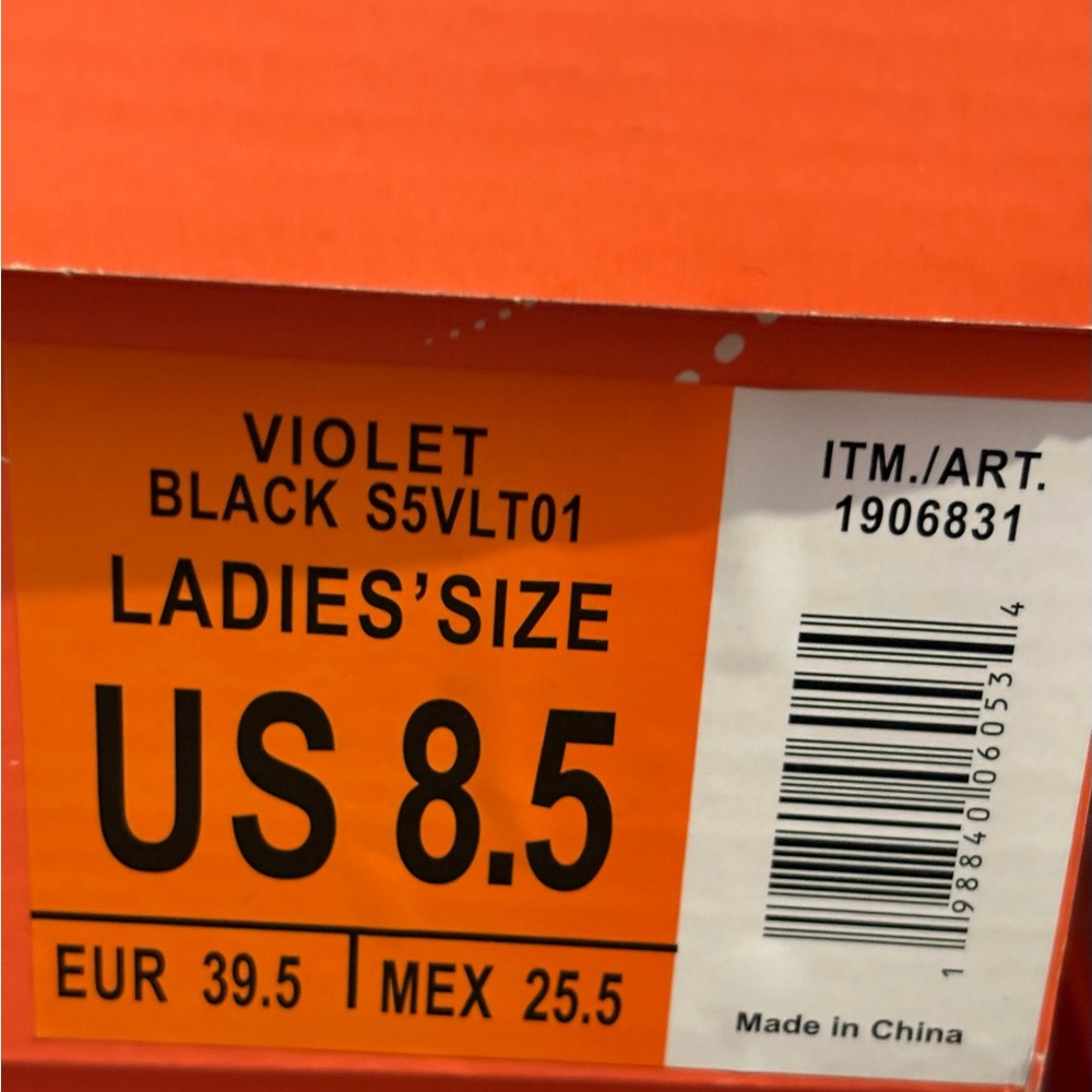 JSport Violet Women's Memory Foam Fax Fur‎ Insulated Ankle Boots Black  Size 8.5 - Picture 6 of 6